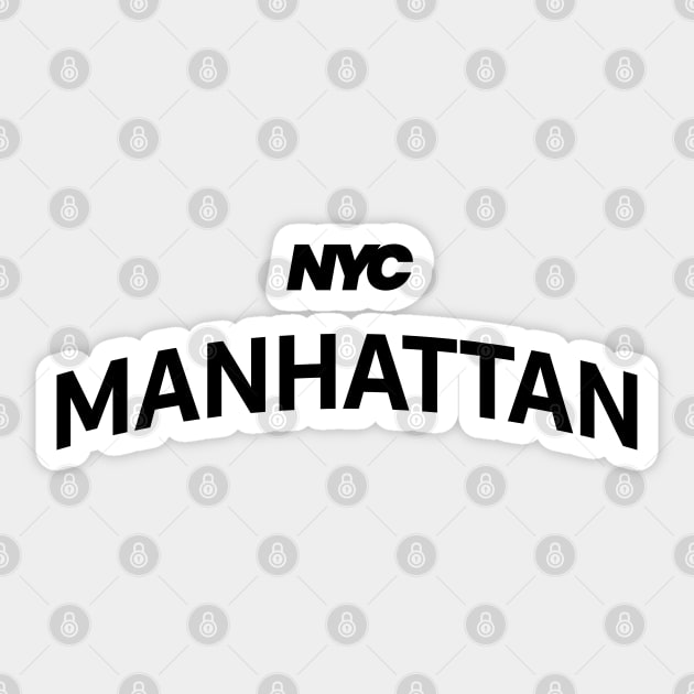 Manhattan Sticker by Kings83